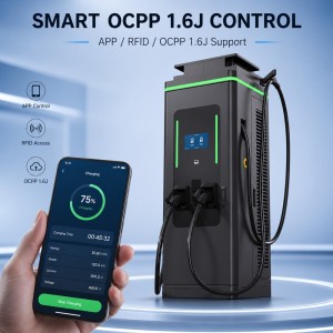 MIDA 150kW High Current DC Fast EV Charger with 4G Cloud Management and Touch Screen