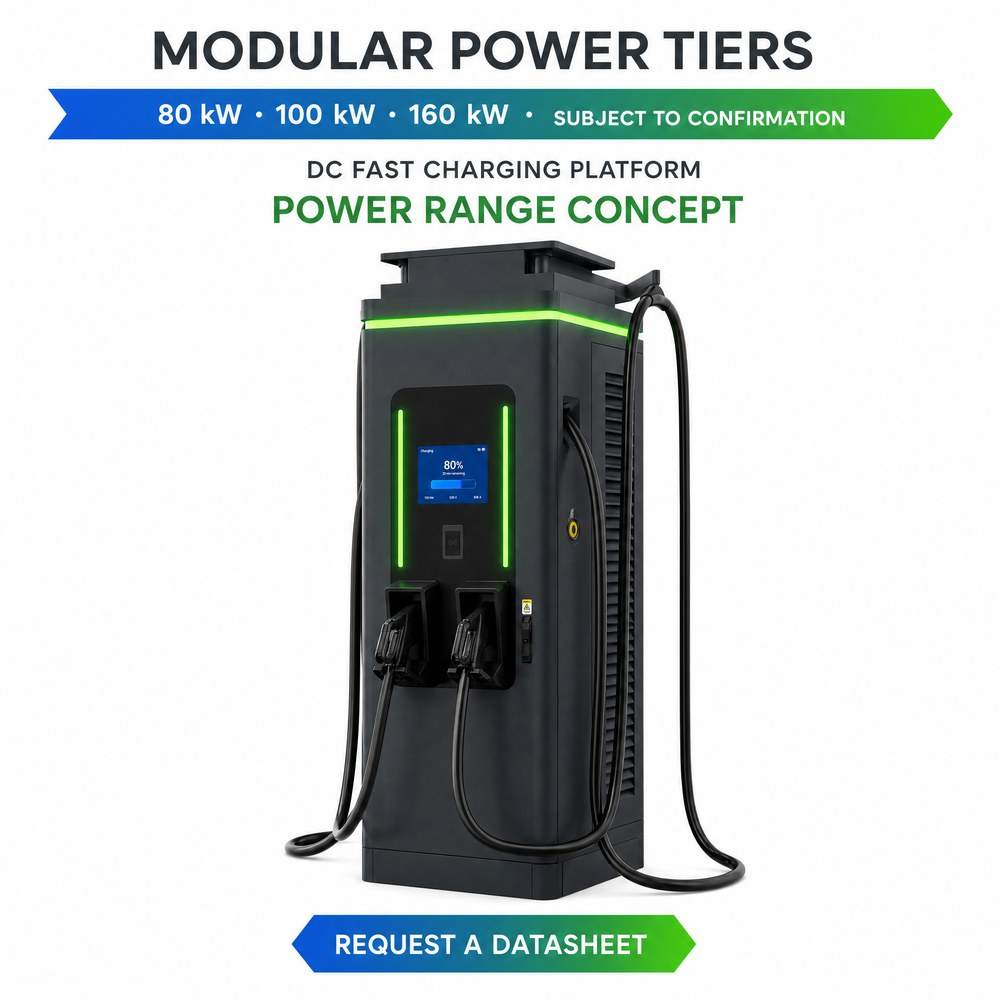 MIDA 160kW DC Fast Charger Dual Guns CCS2 1000V Output Commercial EV Station CE - 5. Smart OCPP 1.6J/2.0.1 Cloud Networking & Integrated Payment Gateway