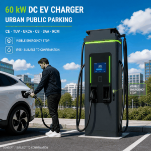 MIDA 210kW High Power DC Fast Charging Station Dual CCS2 with POS Terminal Payment