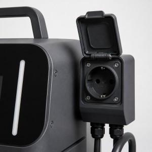 20kW Industrial Grade Portable DC Fast EV Charger with Low Noise Airflow Cooling Architecture