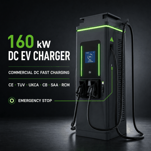 210kW Highway Ultra Fast EV Charging Station Dual Connectors 500A High Current CE - 1. High-Brightness Commercial Advertising Display & Media Monetization
