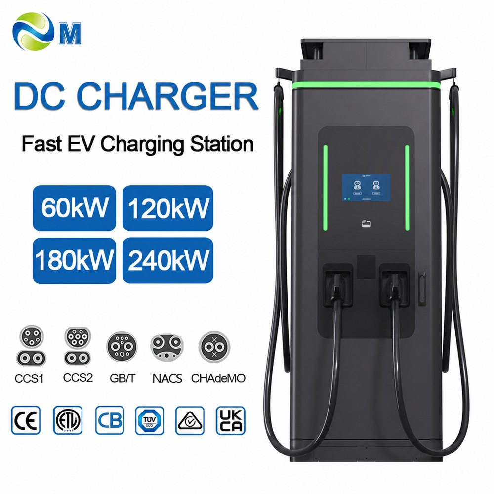 210kW Highway Ultra Fast EV Charging Station Dual Connectors 500A High Current CE - 2. 150V–1000V Wide Voltage Matrix & High-Power DC Fast Charging