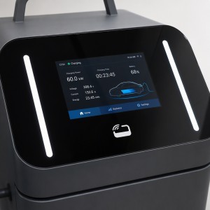 20kW Industrial Grade Portable DC Fast EV Charger with Low Noise Airflow Cooling Architecture