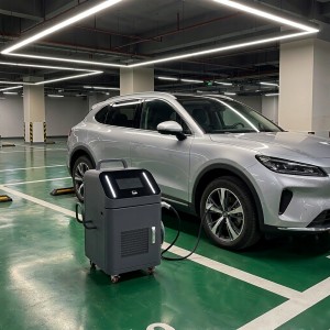 20kW Industrial Grade Portable DC Fast EV Charger with Low Noise Airflow Cooling Architecture