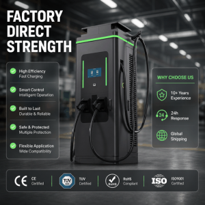 MIDA 60kW All-in-One Commercial DC EV Charger CE Certified for Public Charging Hub