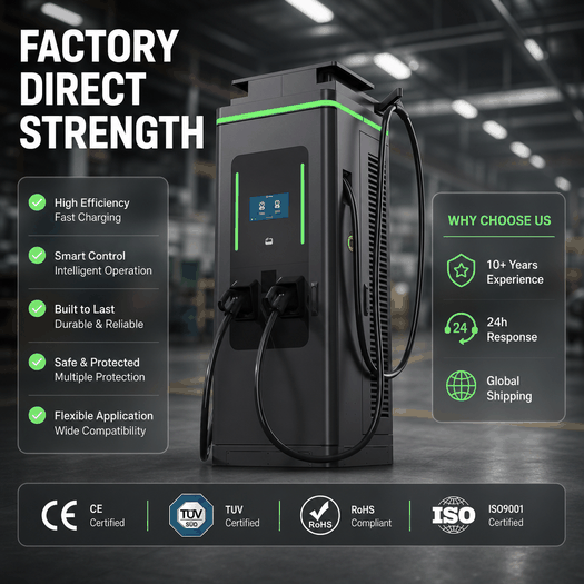 210kW Highway Ultra Fast EV Charging Station Dual Connectors 500A High Current CE - 5. Smart OCPP 1.6J/2.0.1 Cloud Networking & Integrated Payment Gateway