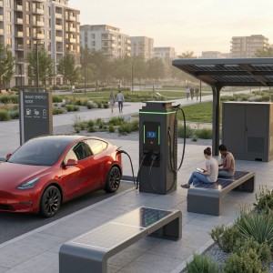 Titan V4 Series 320kW All-in-One High Power DC Charger