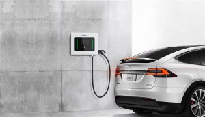 40kW DC Wallbox EV Fast Charger, Smart Level 3 Wall-mounted Station with CCS2/CCS1/NACS