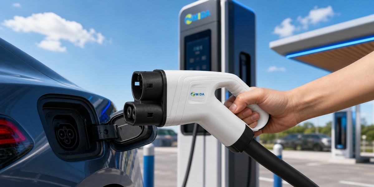 MIDA 350A CCS2 Highway Supercharging