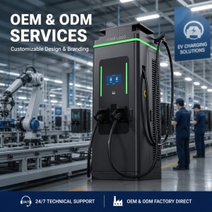 MIDA 120kW DC Fast Charger Dual Guns CCS2 1000V Commercial EV Charging Station CE