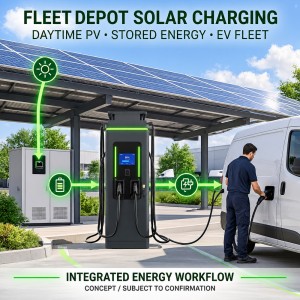 MIDA 180kW Dual Port DC Fast Charger ISO 15118 Plug and Charge OCPP 2.0.1 Ready