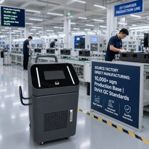 30kW Plug and Play Mobile DC Fast EV Charger with Smart RFID Card and App Authorization
