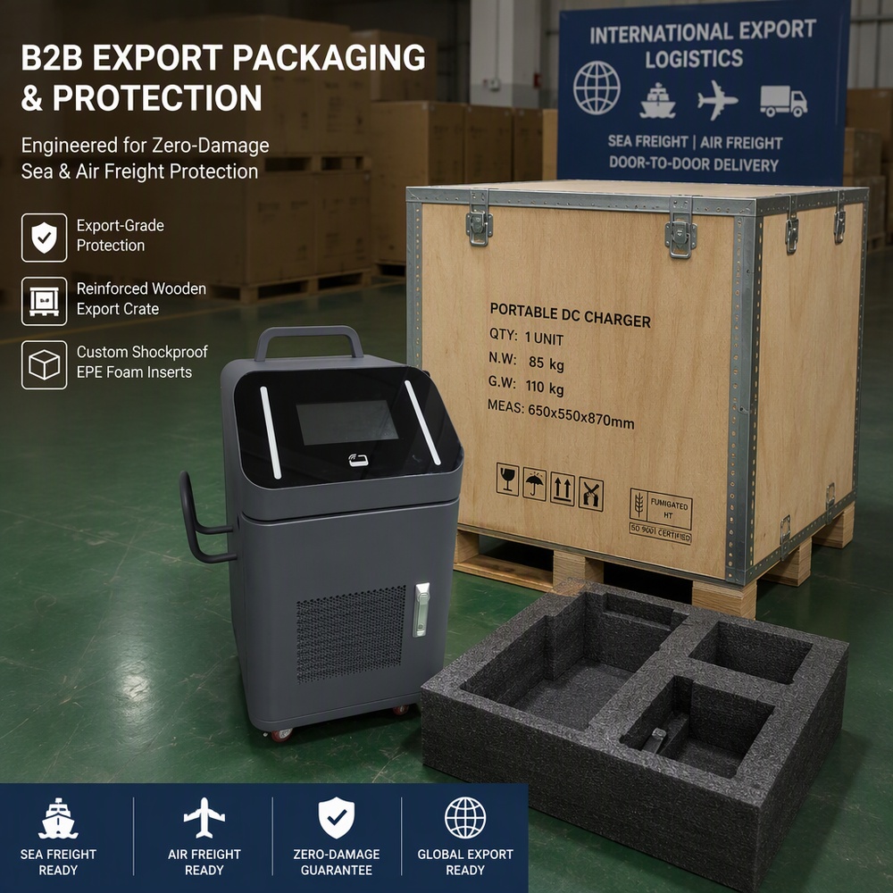 MIDA 30kW Universal Portable DC Charging Station CCS1 CCS2 Multi-Standard for Commercial Use - Commercial Scenarios