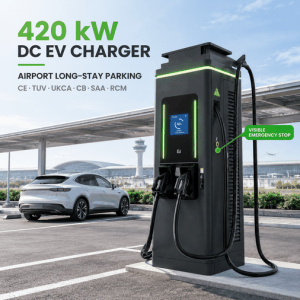 MIDA 400kW Split Power DC Fast EVSE Station Dual Dispensers CCS1 NACS 4G Cloud