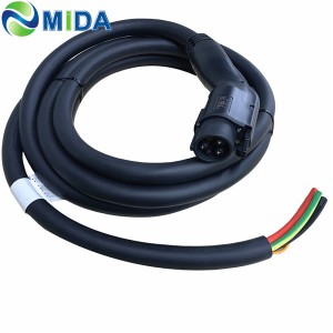 80A Type1 J1772 Connector AC Charging Plug with 5m Cable