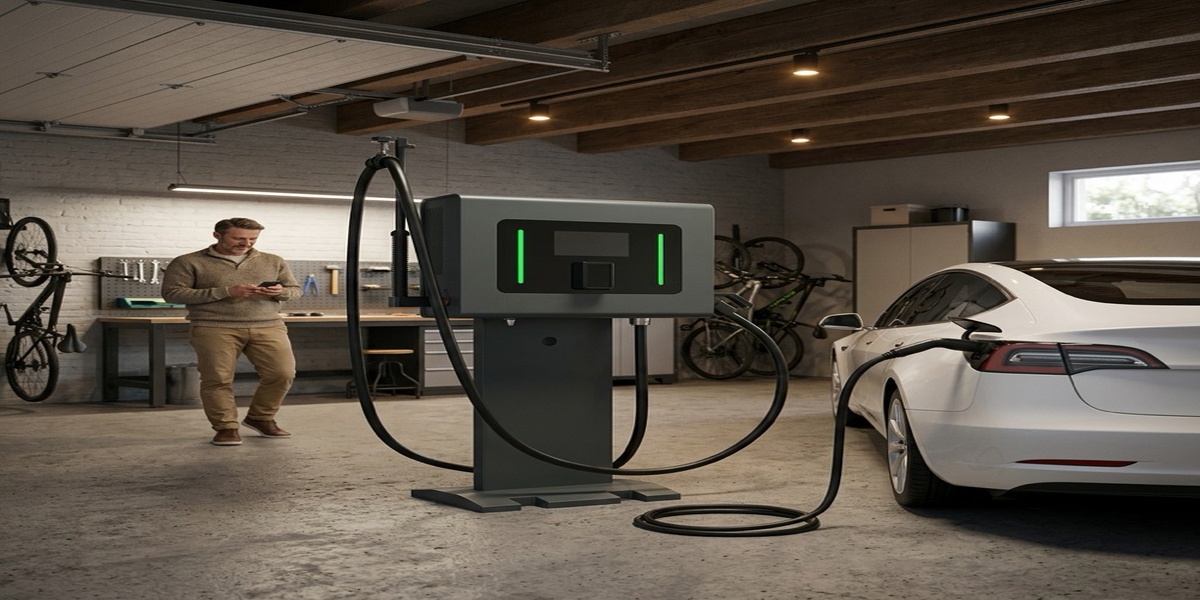 20kW 30kW 40kW DC Wallbox Charger, EV Fast Charging, MIDA Power