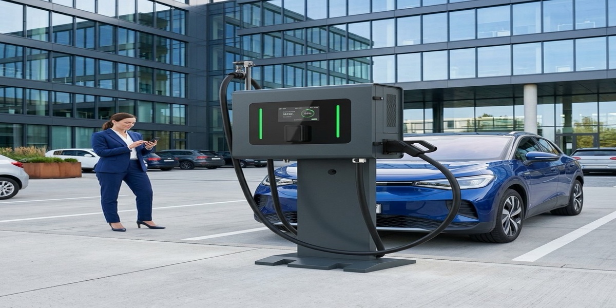 20kW 30kW 40kW DC Wallbox Charger, EV Fast Charging, MIDA Power