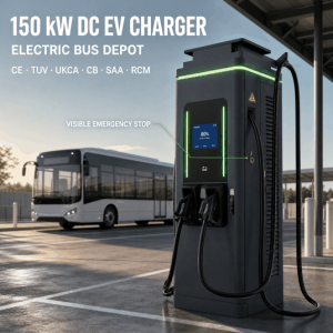 MIDA 90kW High Power DC Fast Charger Dual CCS2 OCPP 1.6J for Highway and Fleet