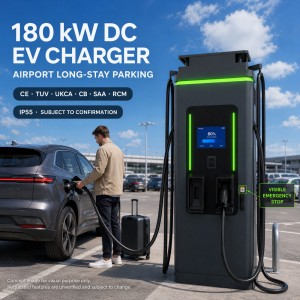 420kW Heavy Duty Electric Truck DC Fast Charger 1000V 600A Output for Fleet Depots