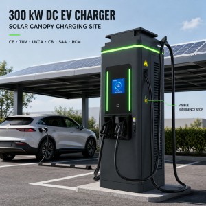MIDA 280kW BESS Solar Powered DC Fast Charging Station Grid Constrained EV Hub