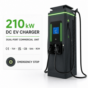 MIDA 280kW BESS Solar Powered DC Fast Charging Station Grid Constrained EV Hub