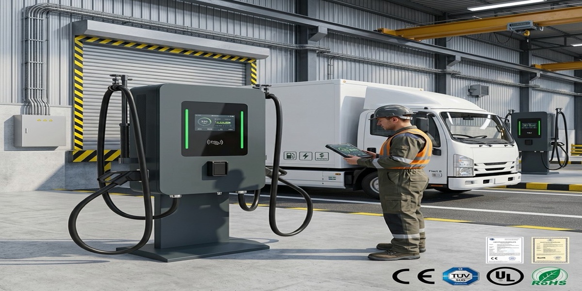 Comparing MIDA 40kW and 60kW Dual Gun DC Fast Chargers for Modern Fleet Operations