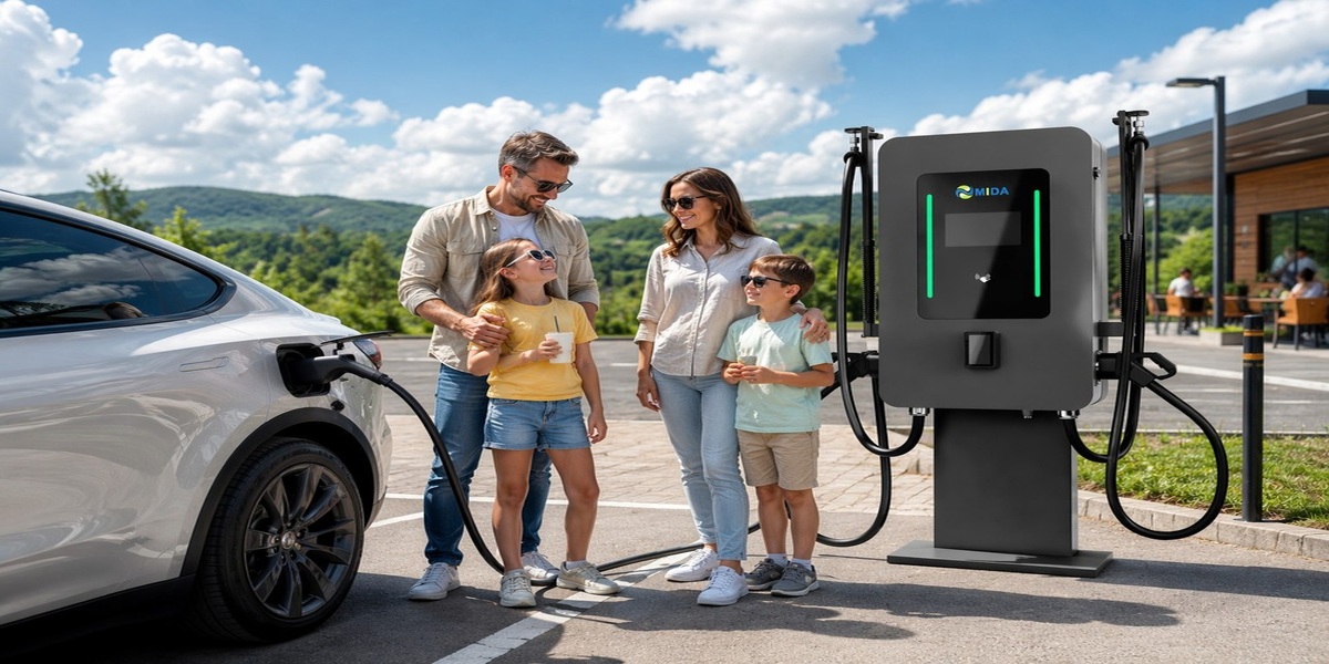 Why 40kW to 60kW Dual Gun DC Chargers Are the Ultimate Solution for Commercial Real Estate