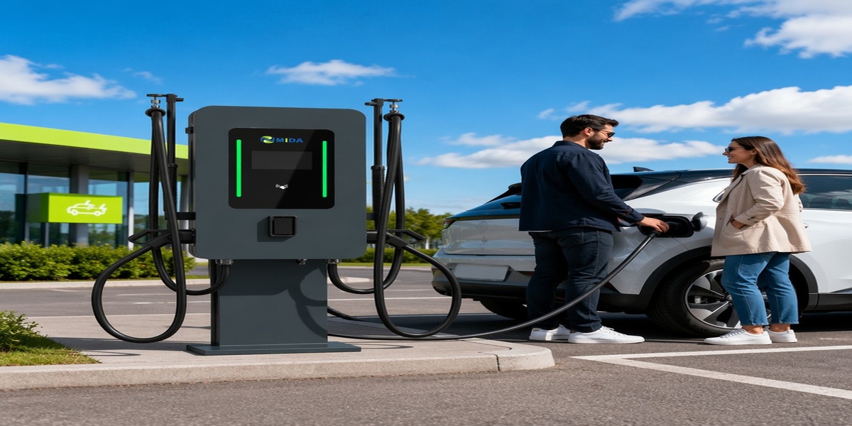The Strategic Advantage of 1000V Wide Voltage Support in Small DC Fast Charging Hubs