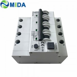40A /63A 30mA 2P 4P Type A RCBO  with Overcurrent Protection