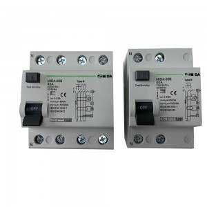 4Pole RCCB Residual Current Circuit Breaker  40A 3 Phase