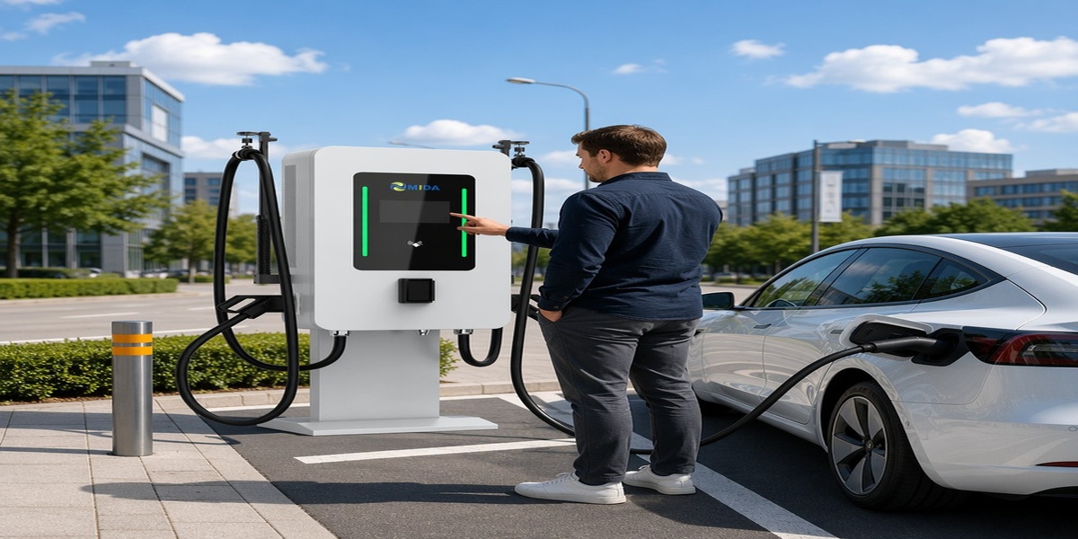 MIDA 40kW Compact DC Fast Charger: The Future of Destination Charging for Premium Retail
