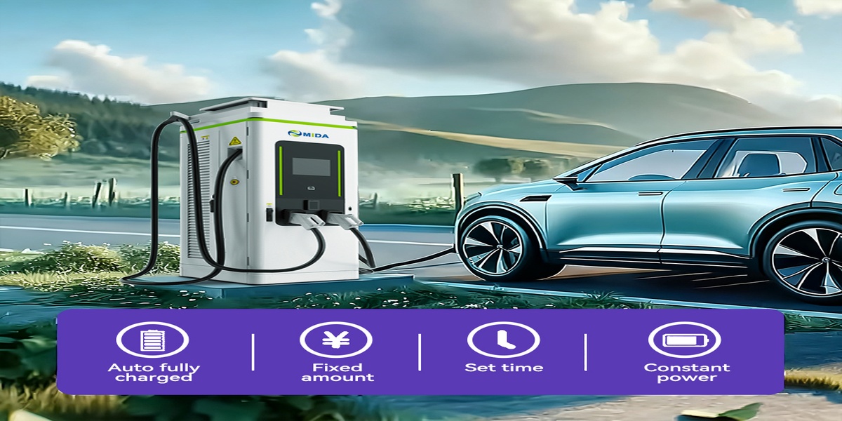 DC Charging Station, EV Fast Charger, MIDA Power