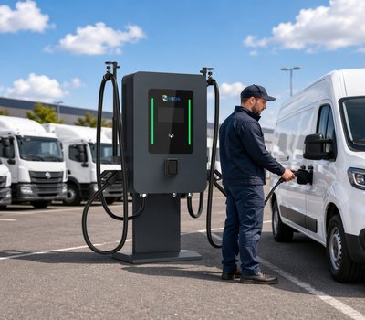 Comparing MIDA 40kW and 60kW Dual Gun DC Fast Chargers for Modern Fleet Operations
