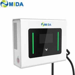 40kW Commercial DC Wallbox, High-efficiency Wall-mounted Fast Charger for Fleet & Business