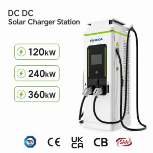 High Efficiency 280kW DC Fast Charger Station with Dynamic Load Sharing for Logistics Trucks
