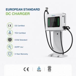 MIDA 40kW Wall Mounted DC Fast EV Charger Single NACS Plug for Commercial Fleet Depot