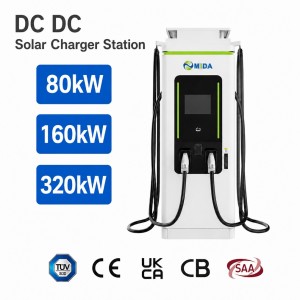 High Efficiency 100kW DC Fast Charging Station Dual Port CCS2 for Commercial EV Hub