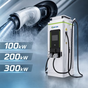 MIDA 420kW Megawatt-Ready DC Fast Charging Station Dual Gun CCS2 for Heavy Duty Trucks